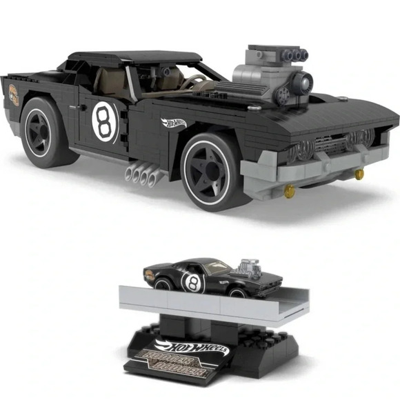 NEW Mega Construx Hot Wheels Rodger Dodger Car Building Blocks Set - Picture 2 of 4